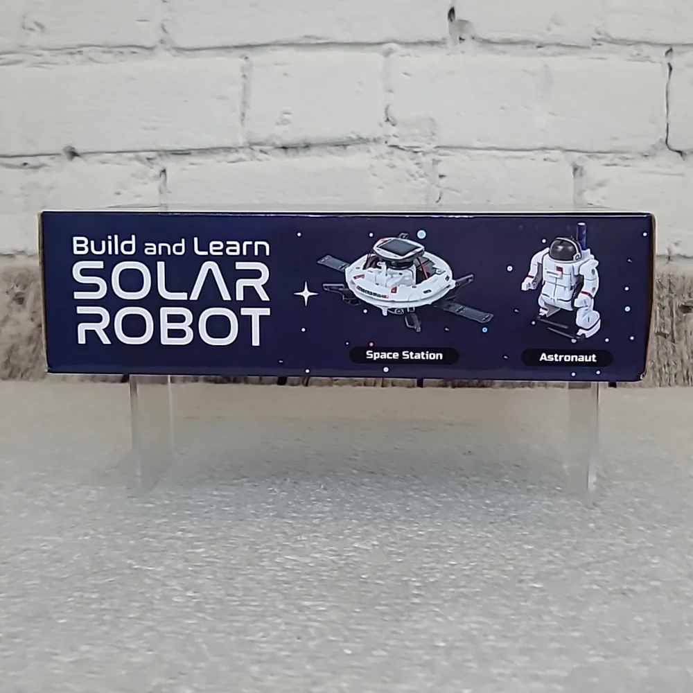 Children STEM Build and Learn Solar Robot 6 in 1 Design Educational Kit NWT/NIB